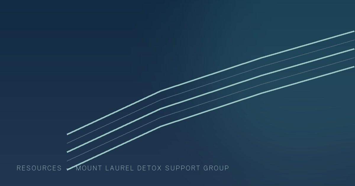 Illustration in the site's navy and teal palette showing a quiet pathway curving toward open light, marking this guide to what Medical Detox Involves.